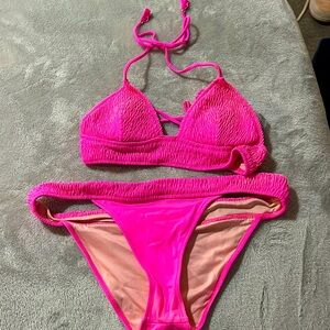 Hot pink Victoria’s Secret bikini